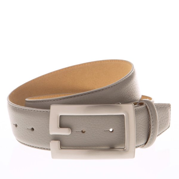 Gürtel AMV114 Grau 80 cm