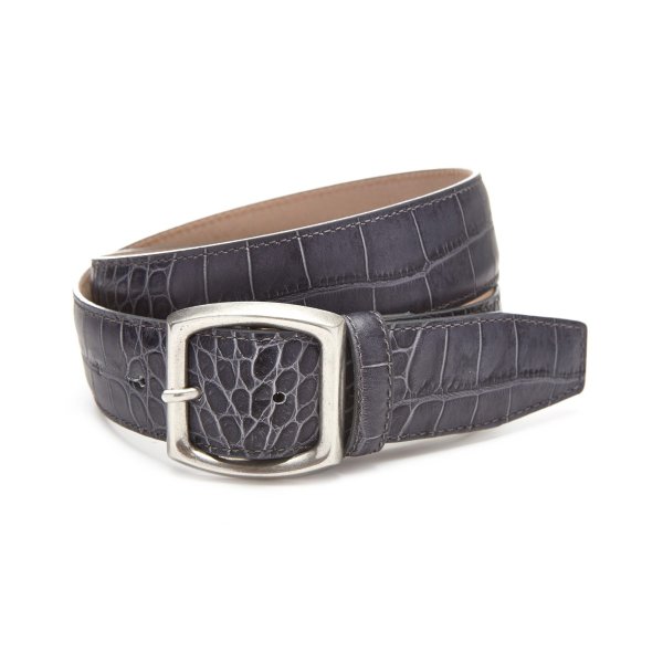 Gürtel AMV022 Grau 80 cm