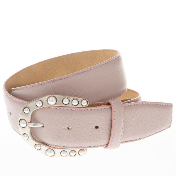 Gürtel AMV009 Hell Lila 95 cm