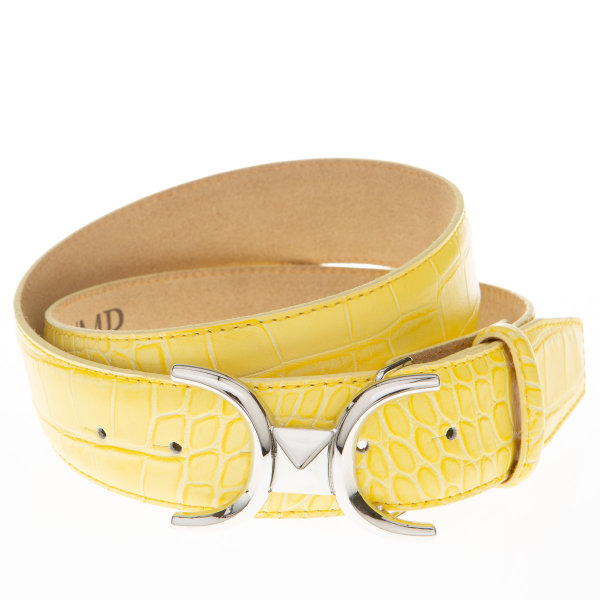 Gürtel AMV008 Gelb 105 cm