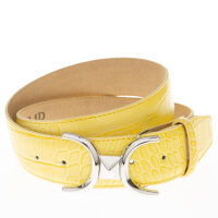 Gürtel AMV008 Gelb 110 cm