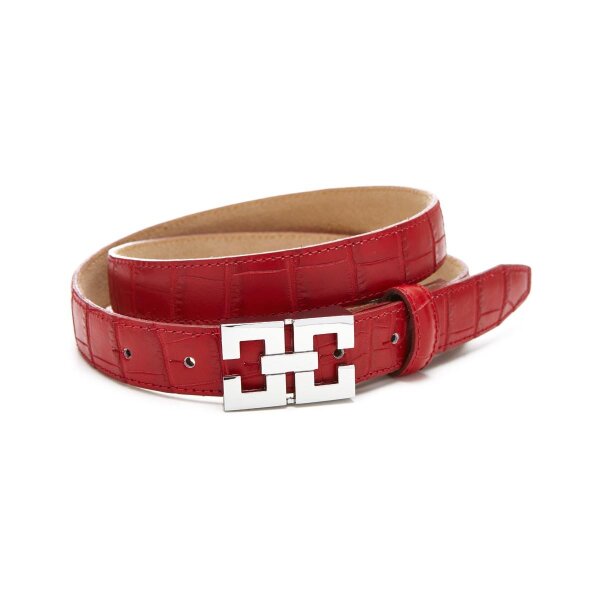 Gürtel AMV031 Rot 100 cm